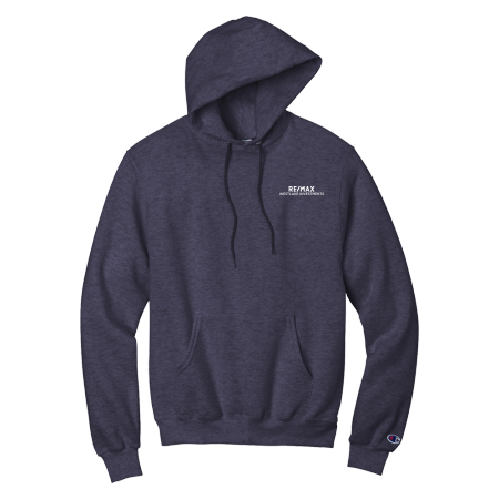 Picture of Champion Powerblend Pullover Hoodie - Men's Heather Navy