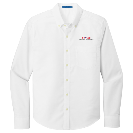 Picture of Untucked Fit SuperPro Oxford Shirt - Men's White