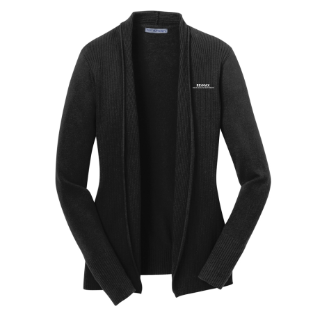 Picture of Port Authority Cardigan Sweater - Women's Black