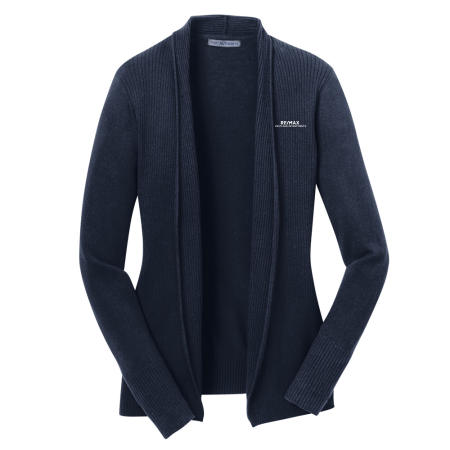 Picture of Port Authority Cardigan Sweater - Women's Navy
