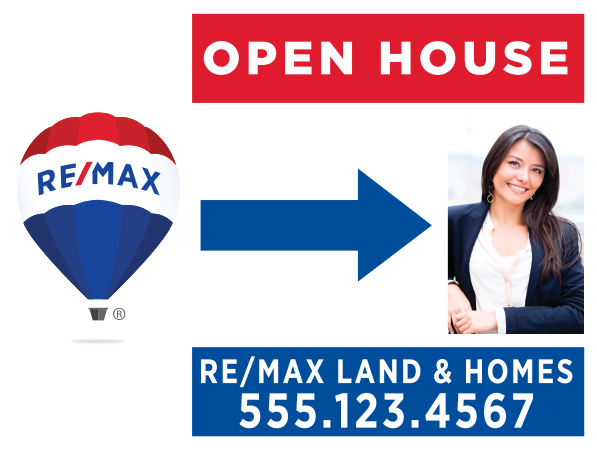 Picture of Sign - Directional: RE/MAX LLC