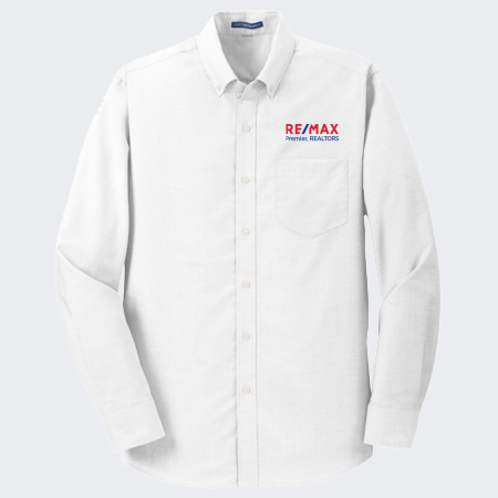 Picture of Wrinkle Free Long Sleeve Oxford - Men's White