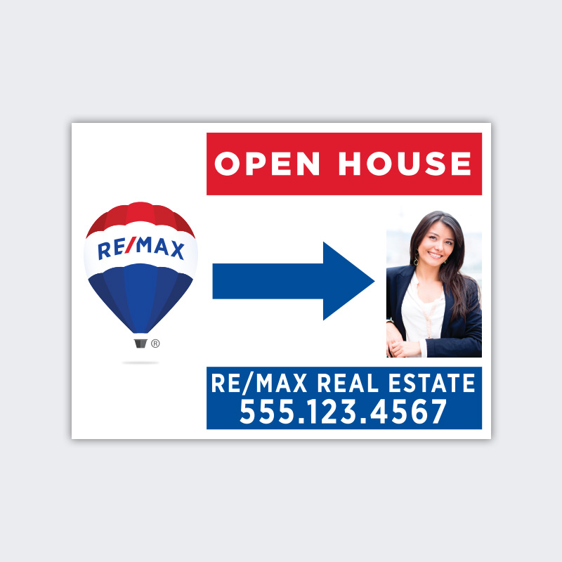 RE/MAX Directional Signs