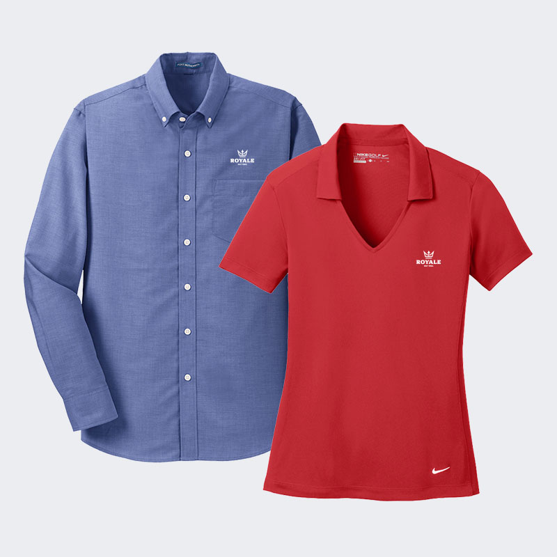 Custom Dress Shirts and Polos
