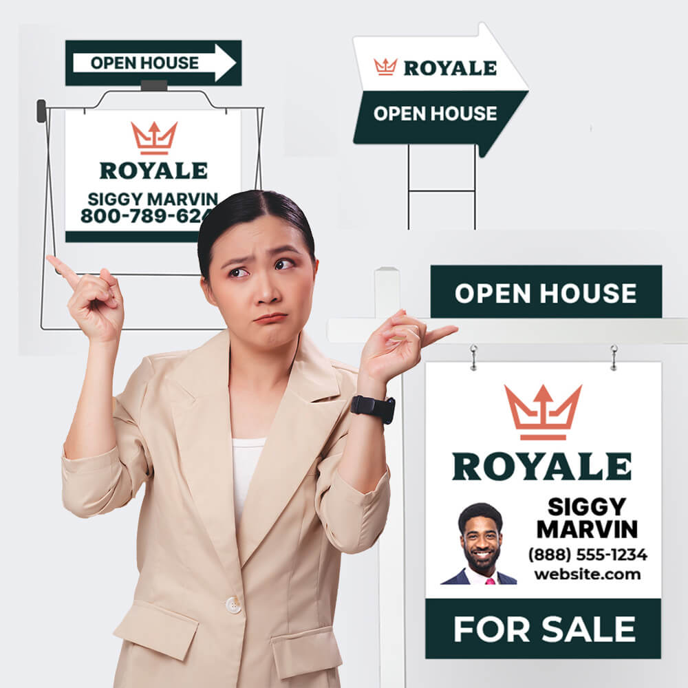 REALTOR® Open House Signs Size Options and Recommendations