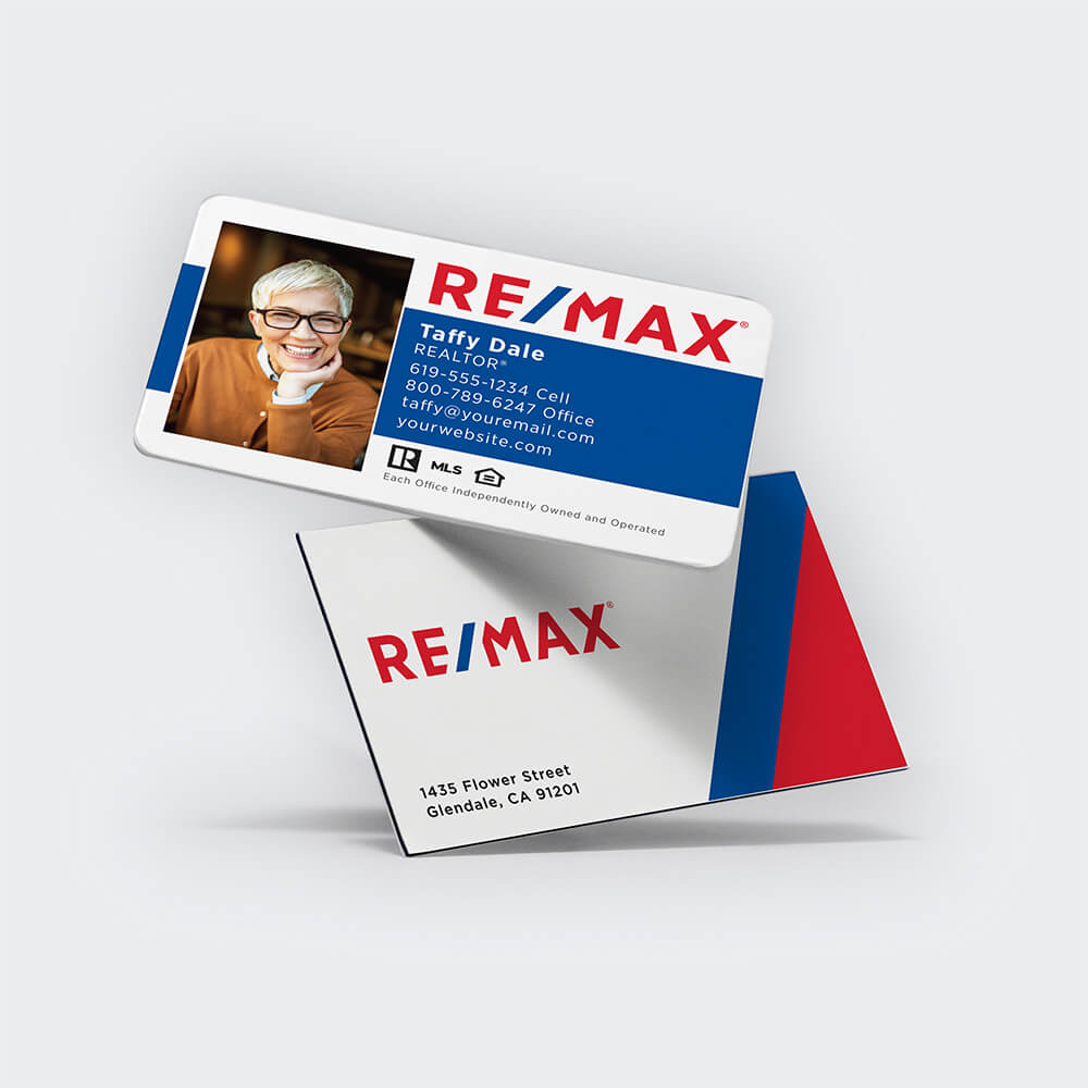  RE/MAX Business Cards for Agents and Staff
