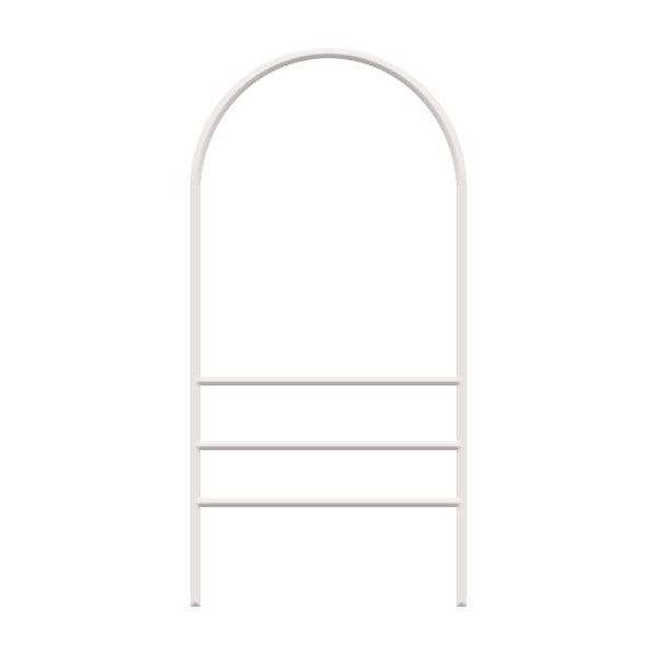 Picture of Dome Top Angle-Iron Frame - Double Rider - White