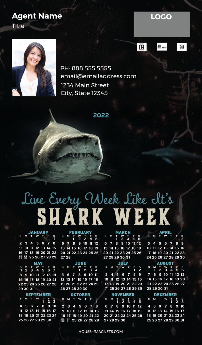 Shark Week Calendar 2022 Shark Week | Markful