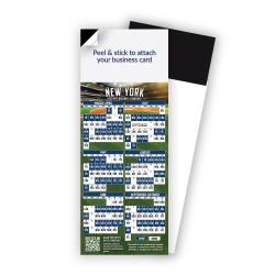 Custom New York Yankees Baseball Schedule Magnets, Free Samples