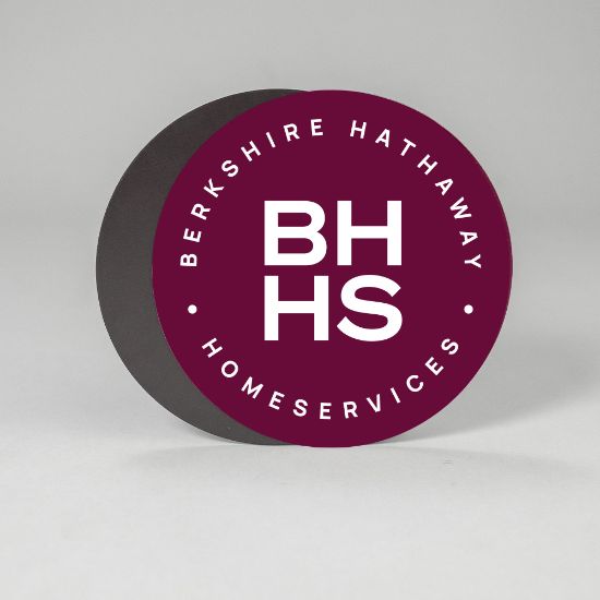 Picture of BHHS Seal 6-Inch Circle Car Magnets - 4 Pack