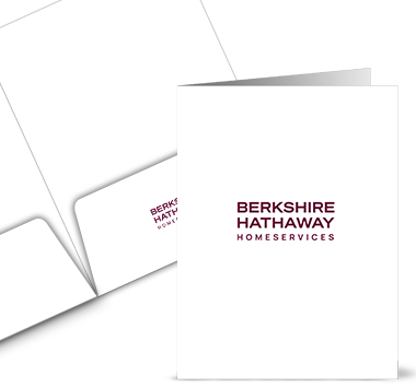 Picture of Berkshire Hathaway HomeServices White Presentation Folder