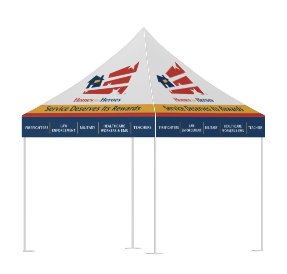 Picture of Homes for Heroes - Premium Aluminum 10ft Tent Kit