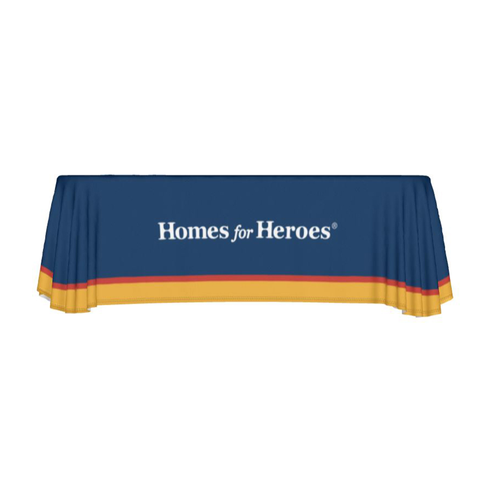 Picture of Homes for Heroes - 8ft Premium Table Throw Wrinkle Free