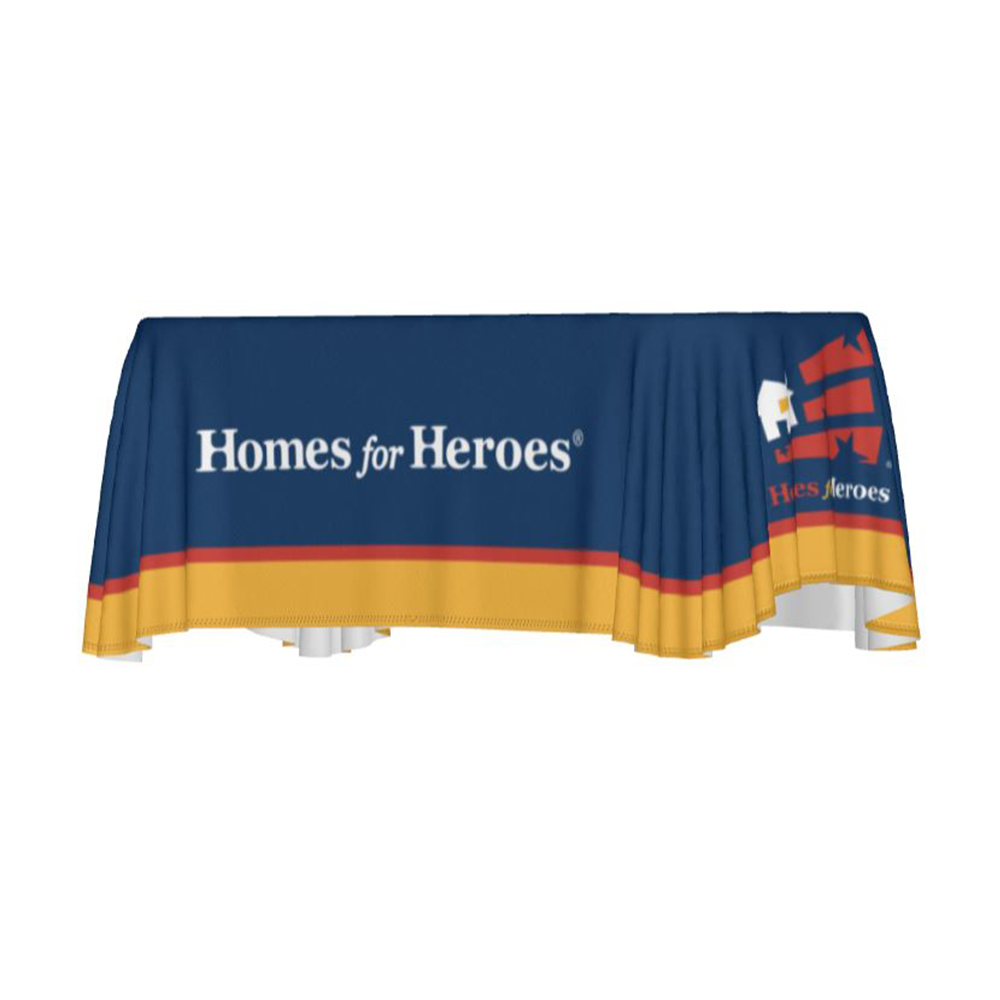 Picture of Homes for Heroes - 6ft Premium Table Throw Wrinkle Free