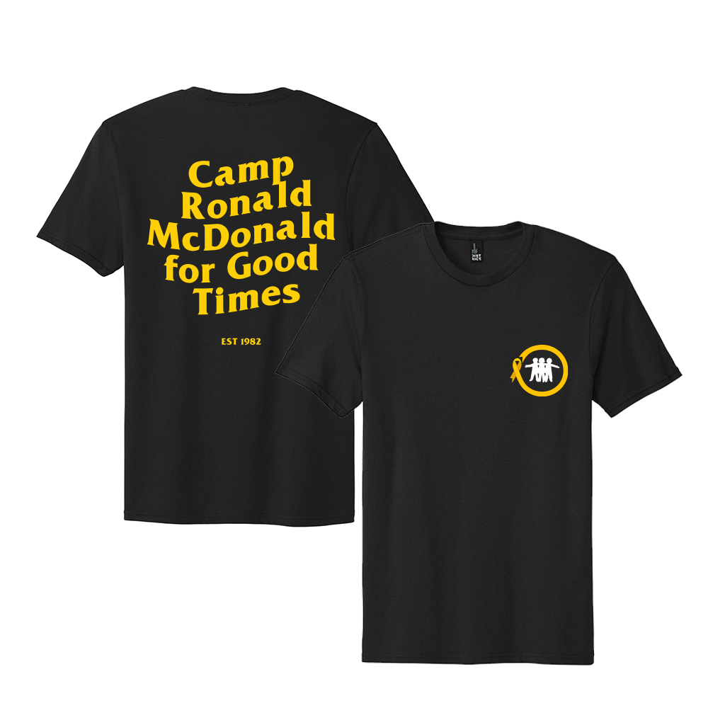Picture of District The Concert Tee - Camp Ronald McDonald Childhood Cancer Awareness